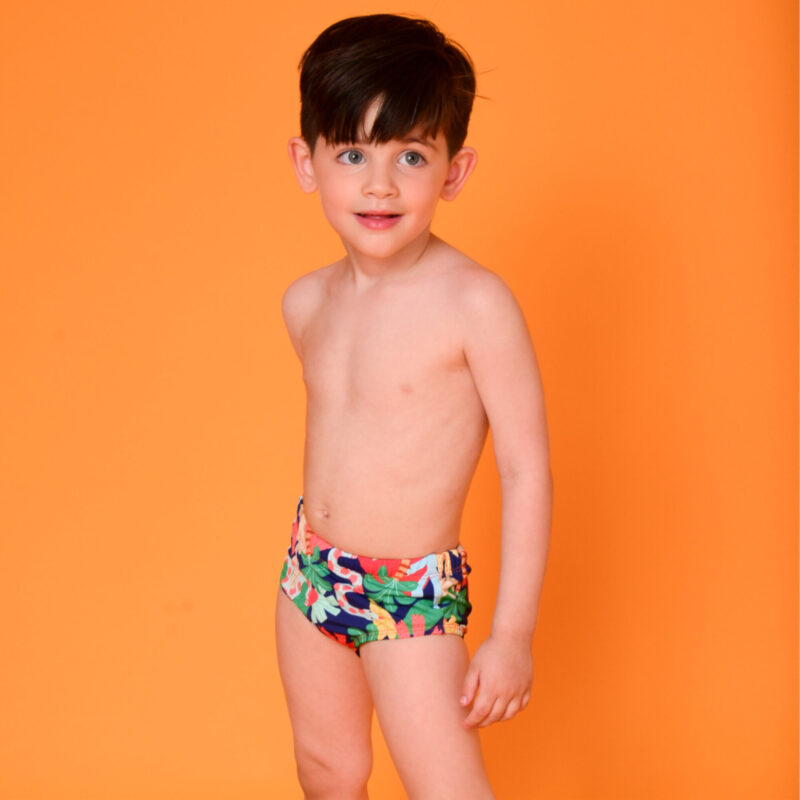 Sunga Magah Infantil Marcelo Slim Bicharada Magah Beachwear