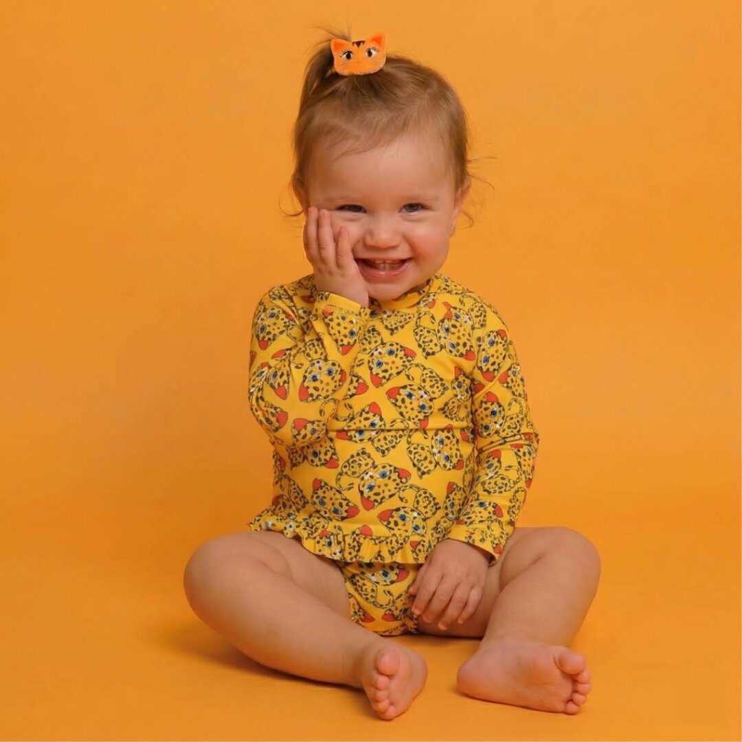 Conjunto Infantil Andressa Oncinha