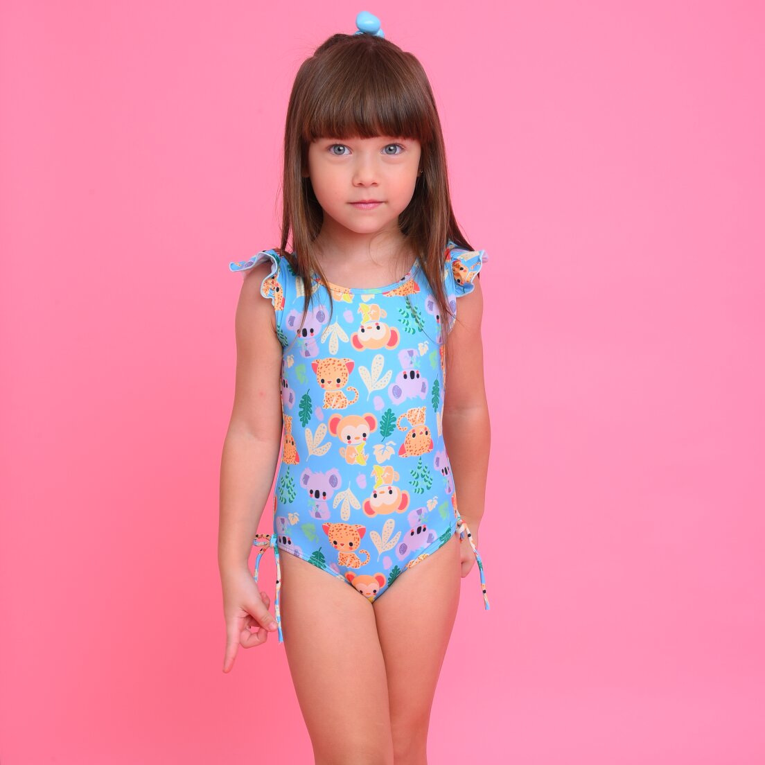 Maiô Magah Infantil Laurinha Zoo