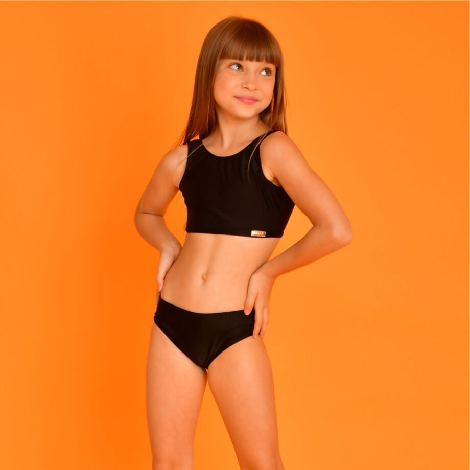 Biquíni Magah Infantil Doti Preto - Imagem 2