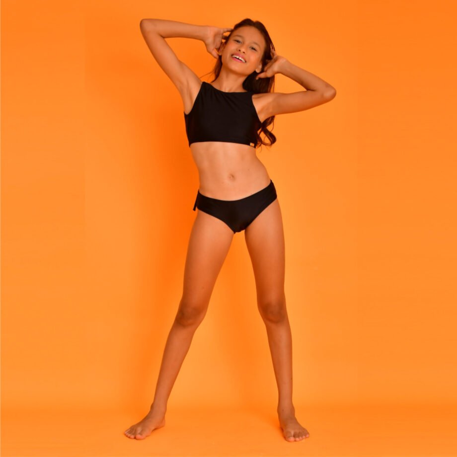 Biquíni Magah Infantil Doti Preto - Imagem 5