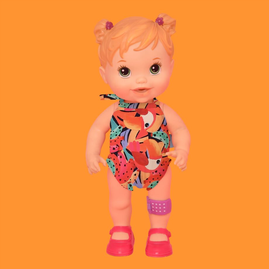 Acessório Magah Infantil Maiô Boneca Tucano