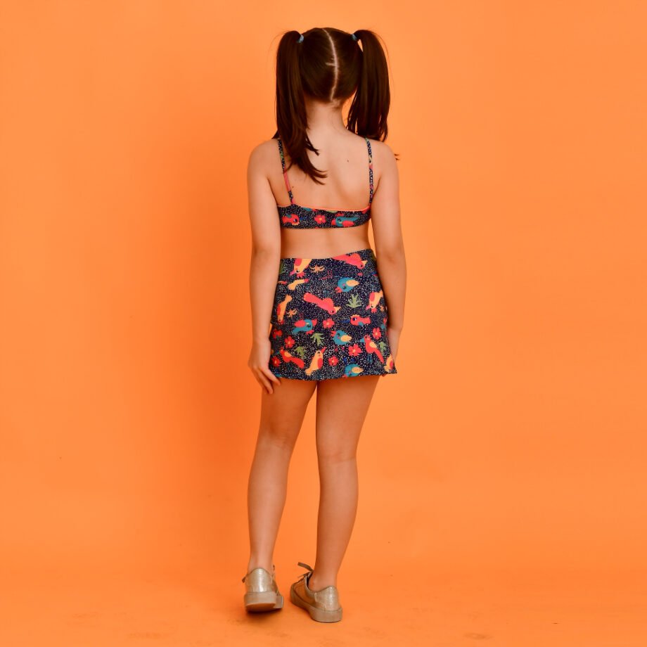 Short Saia Polli Birds - Imagem 2
