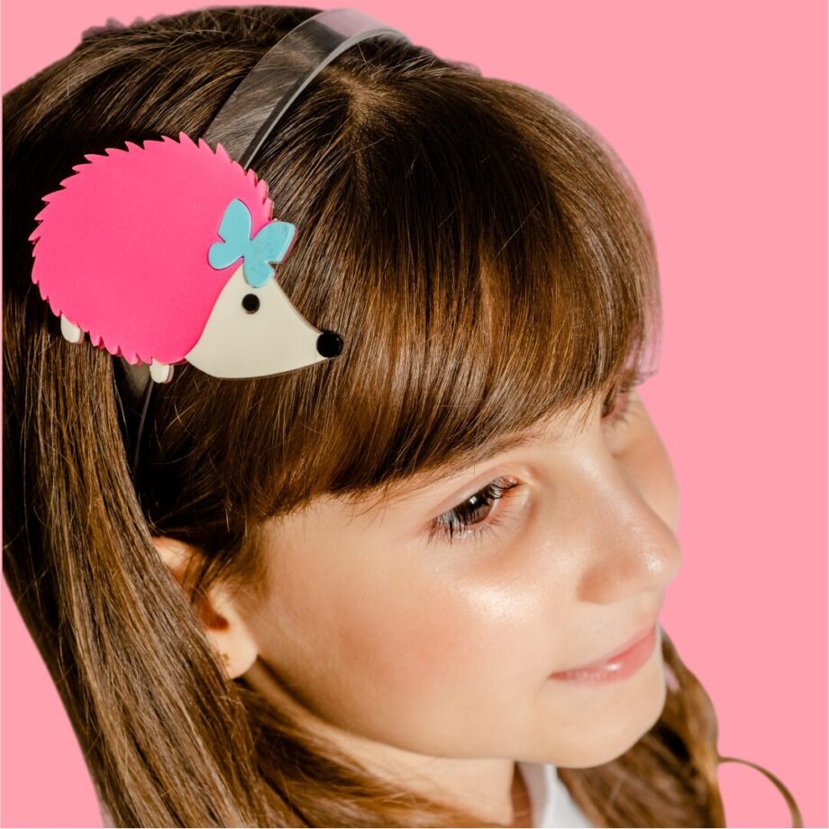 Tiara Infantil Porco Espinho