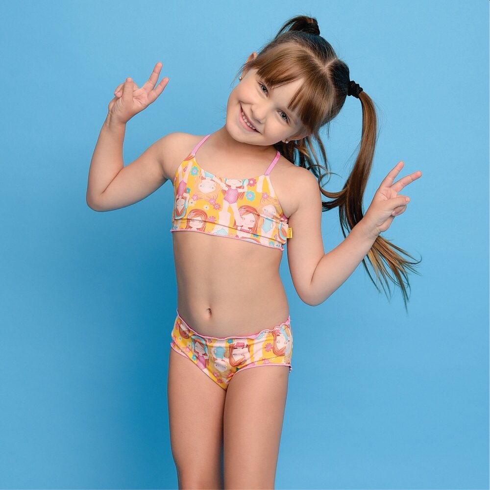 Biquíni Magah Infantil Val Dupla Face BFF