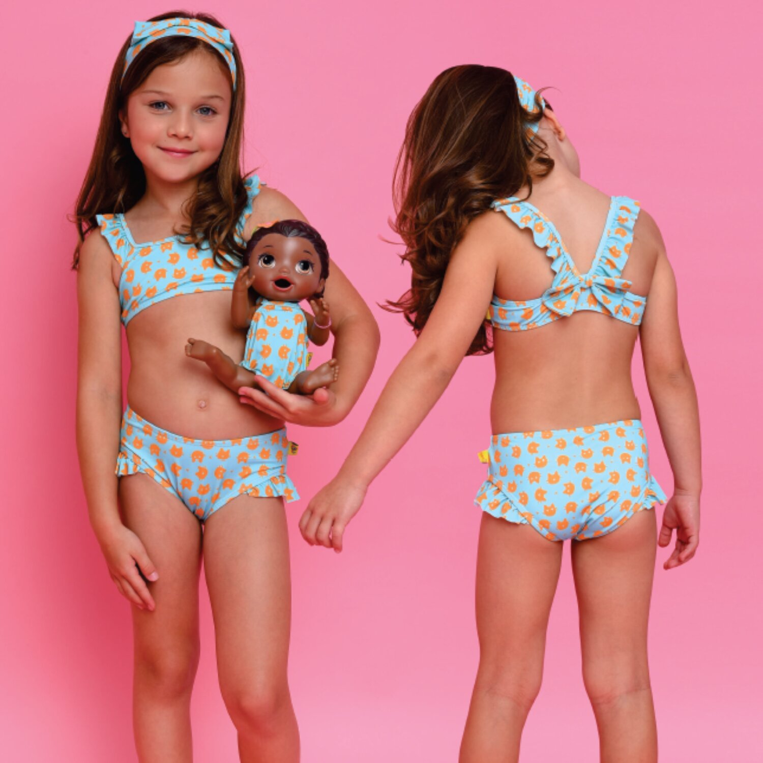 Biquíni Infantil Natália Gatinha