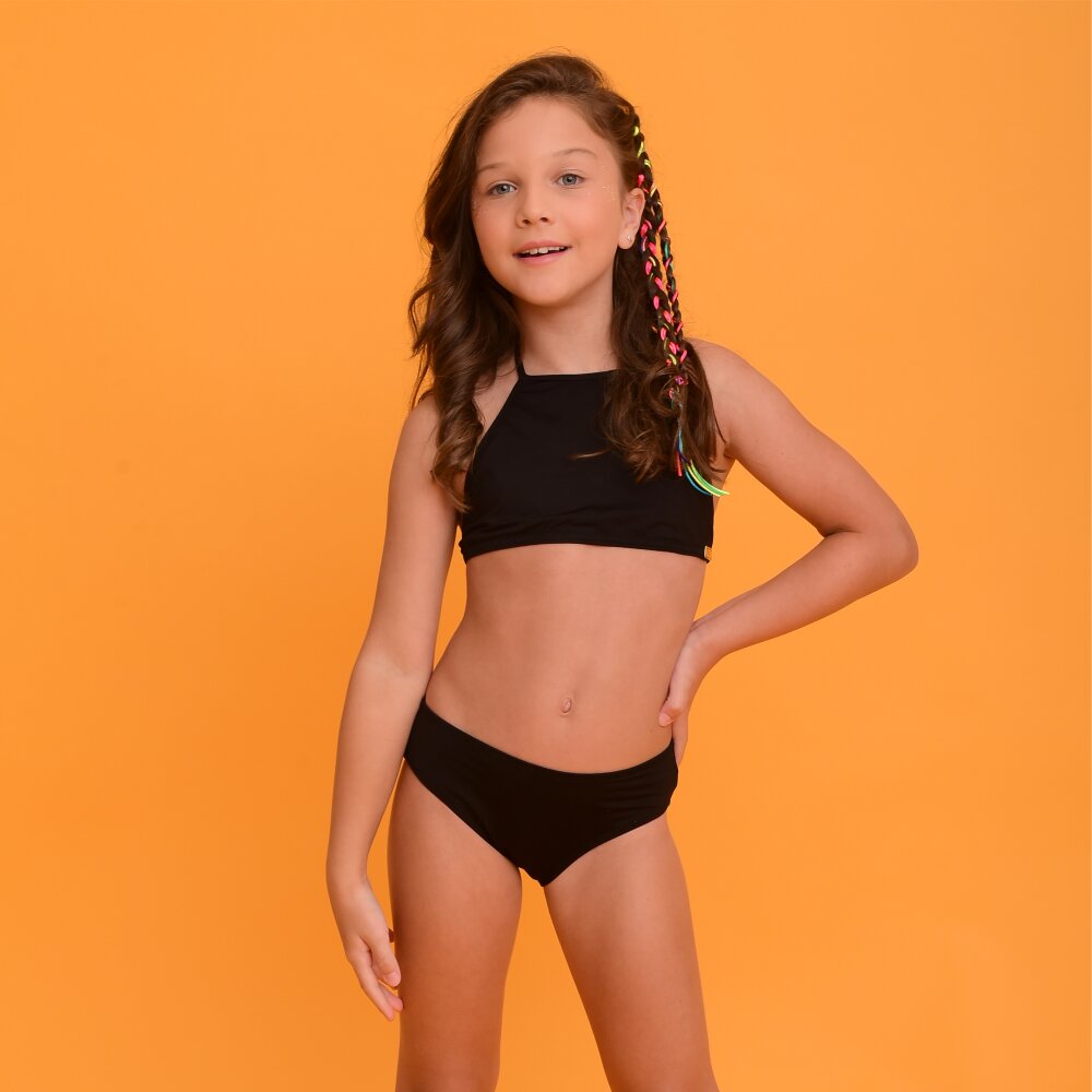 Biquíni Magah Infantil Érika Preto