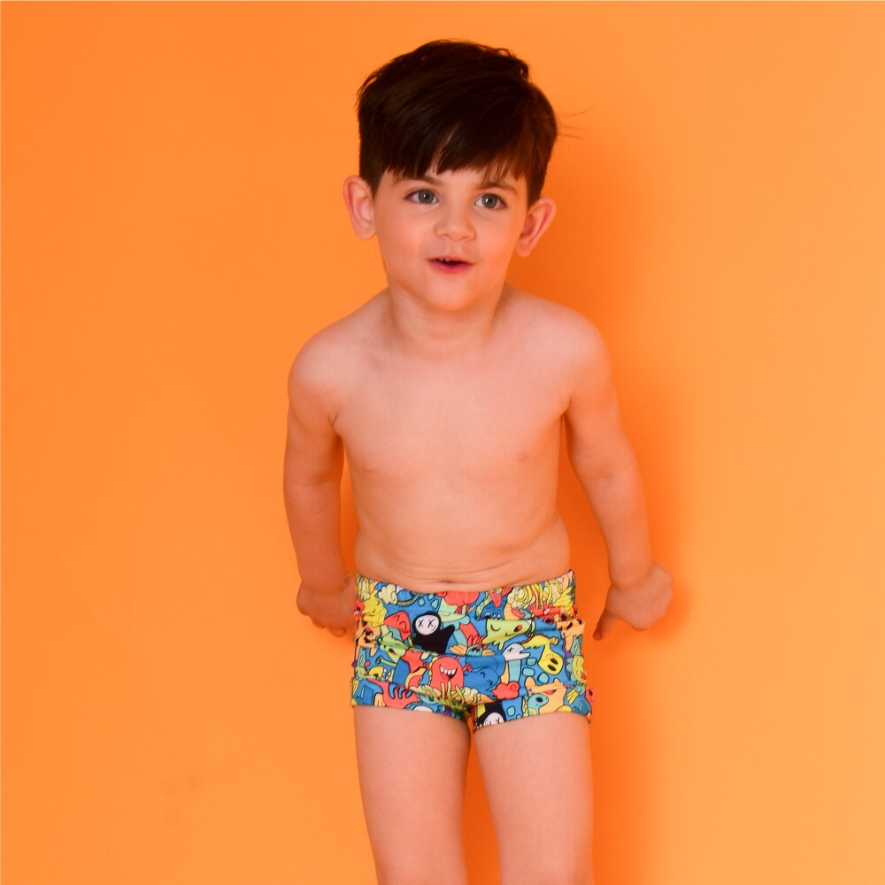 Sunga Fred Boxer Monstrinhos