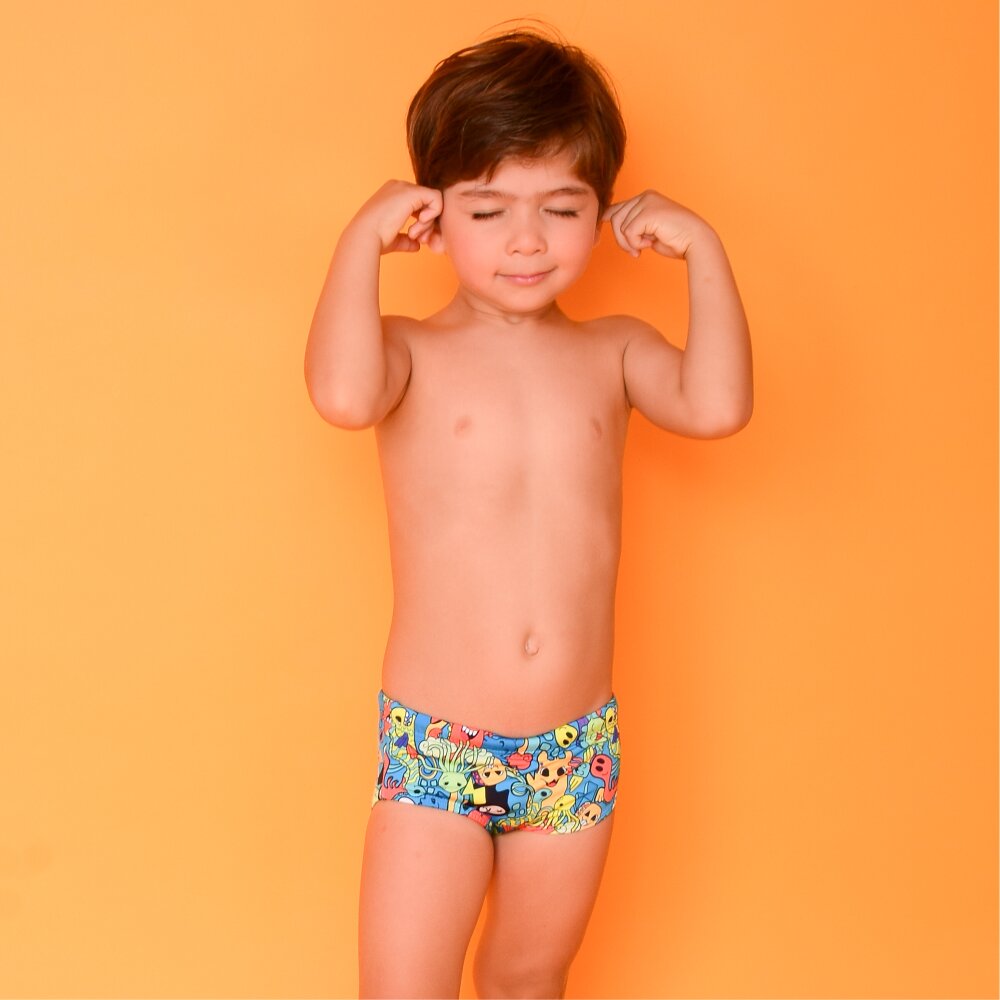 Sunga Andrey Slim Monstrinhos