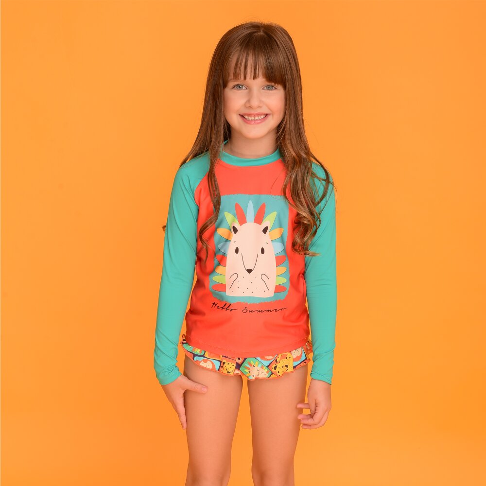 Blusa UV Unissex Bichinhos