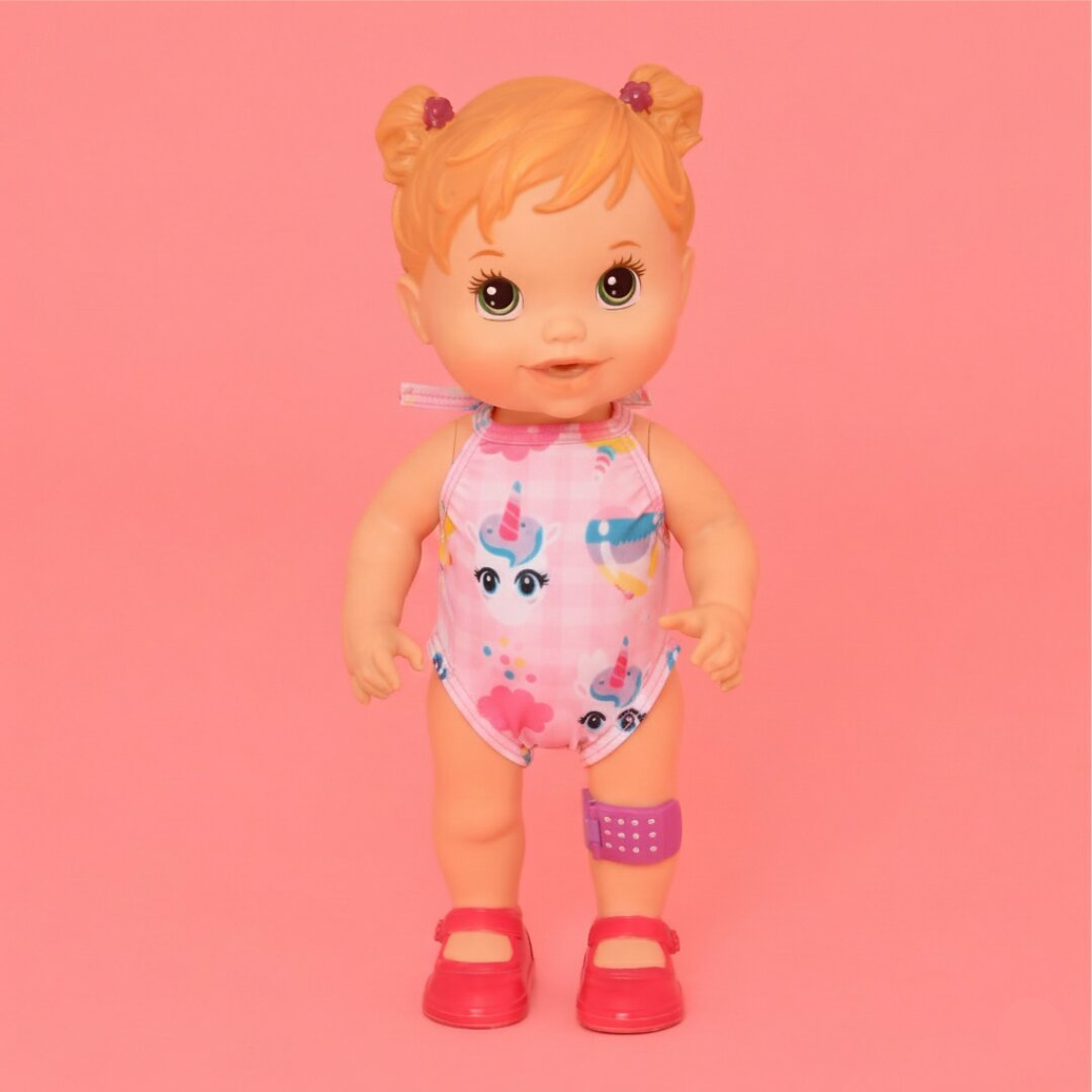 Mini Maiô Boneca Unicórnio