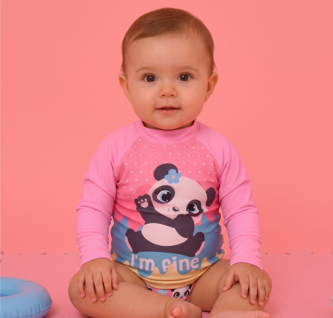 Blusa UV Panda